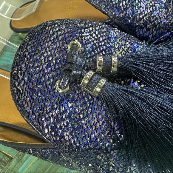 Disney x Call it Spring Arabian Nights Purple Mules Slides Size 6 Aladdin Vegan - Picture 3 of 12